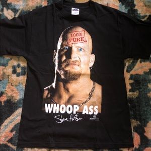 VINTAGE 1998 WWF STEVE AUSTIN T-SHIRT 🔥